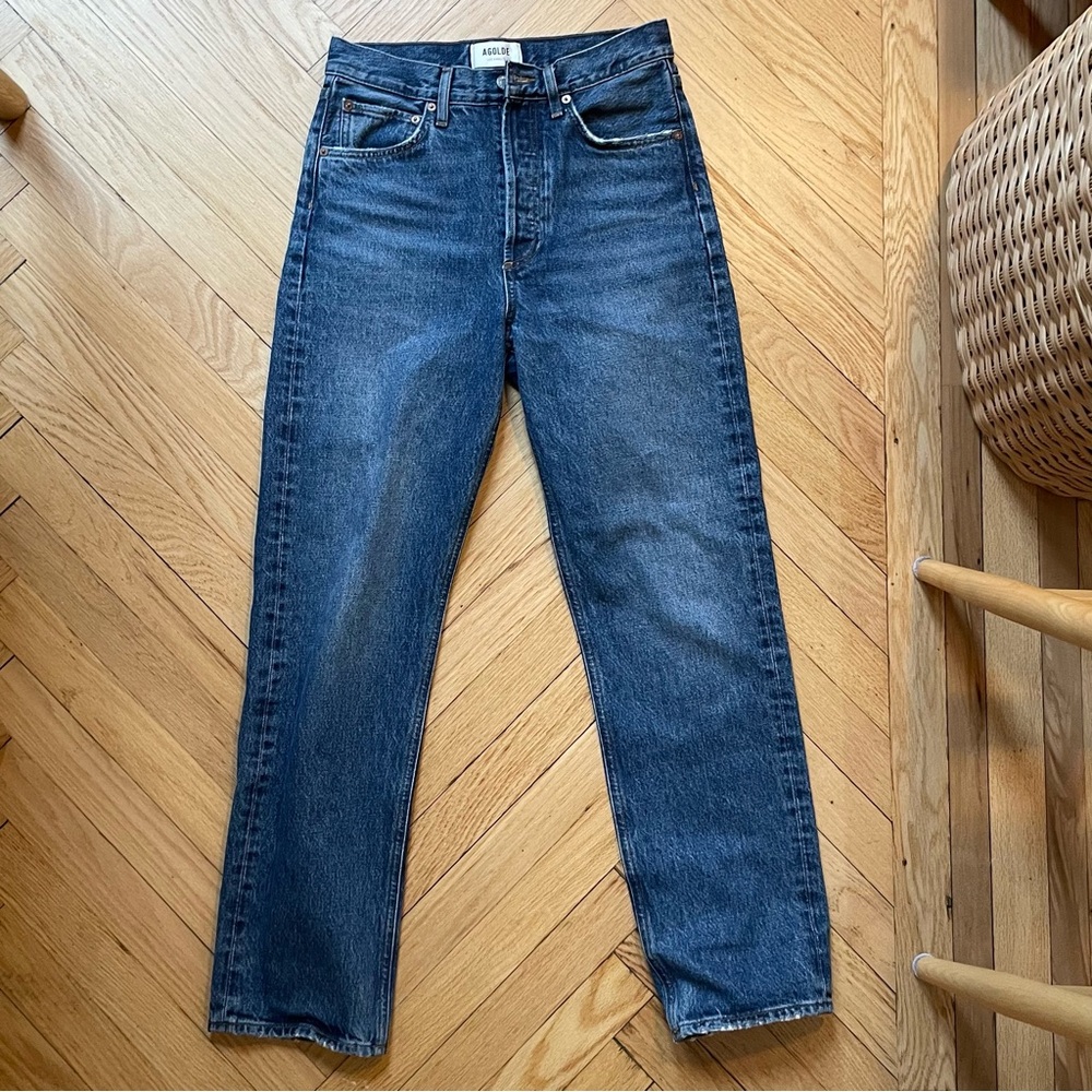 Agolde 90’s Loose Jeans in Essence Size 25 - Picture 4 of 14